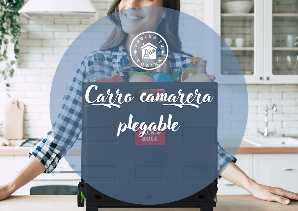 Carro camarera plegable