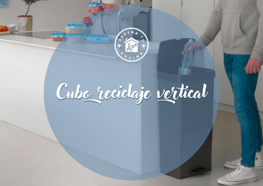 Cubo reciclaje vertical