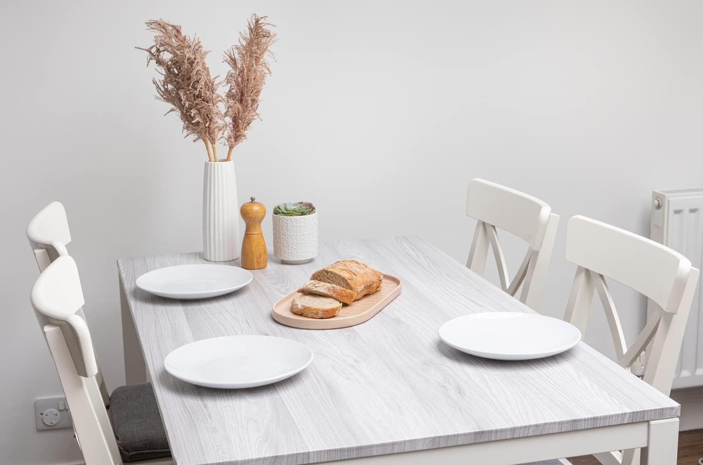 inilo adhesivo muebles Sangallo gris claro efecto madera autoadhesivo impermeable decorativo para cocina